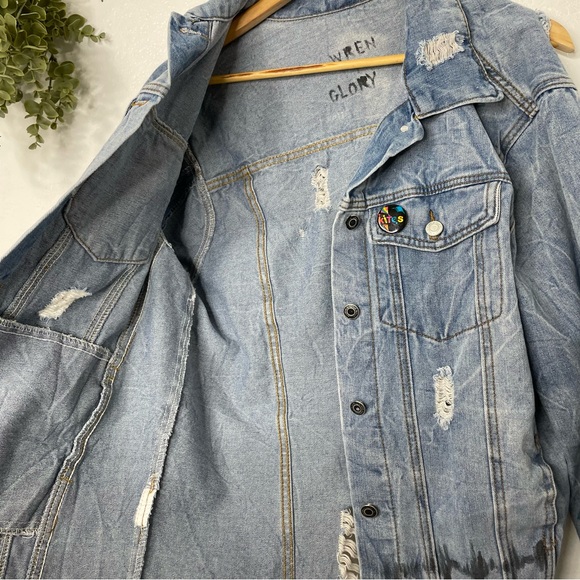 WREN + GLORY • With the Band Denim Jacket - Picture 9 of 10